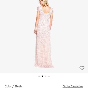 Adrianna papall blush gown. Size 6